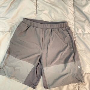 Lululemon Athletica Gray Athletic Shorts Lightweight Performance